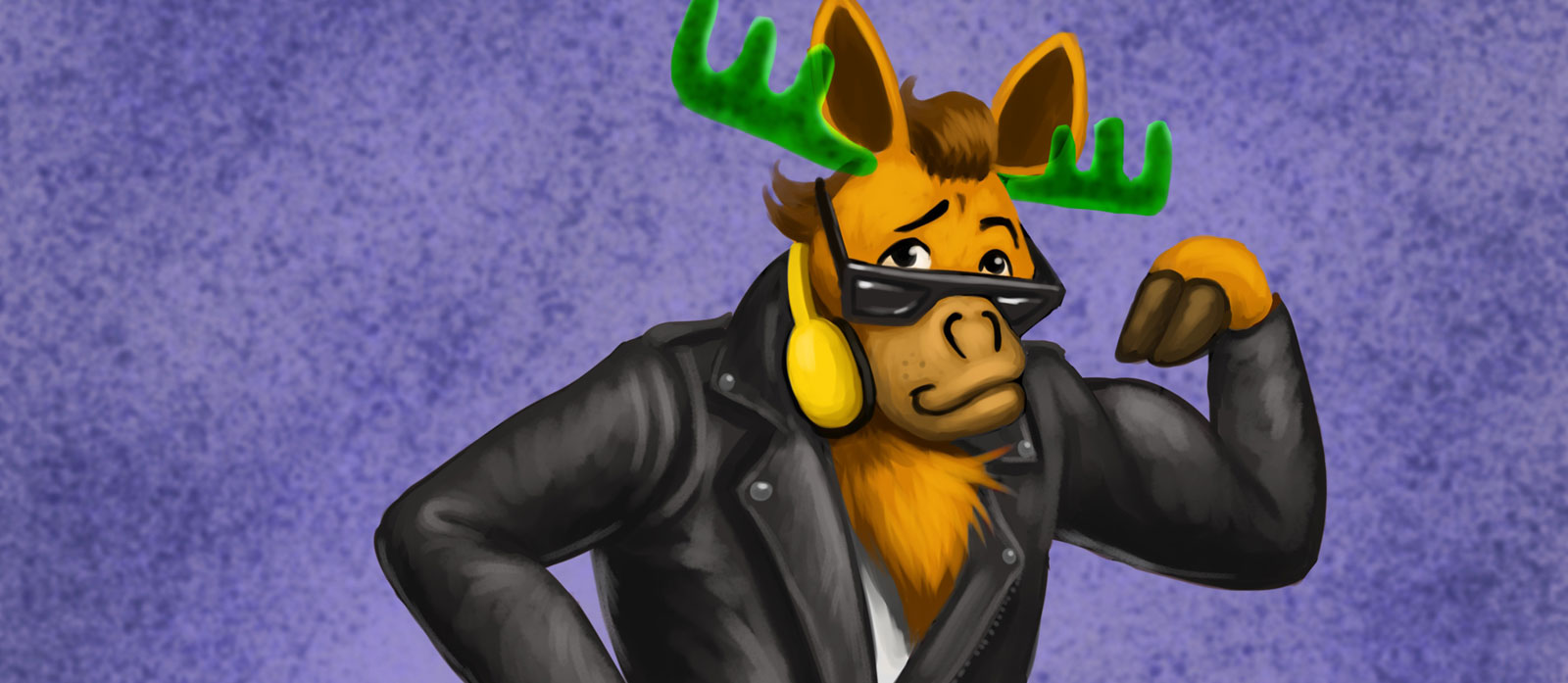 Chuck Moosely, the most popular moose in Quebec